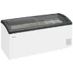 Picture of Elcold Focus Range Sliding Curved Glass Lid Chest Freezer