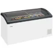 Picture of Elcold Focus Range Sliding Curved Glass Lid Chest Freezer