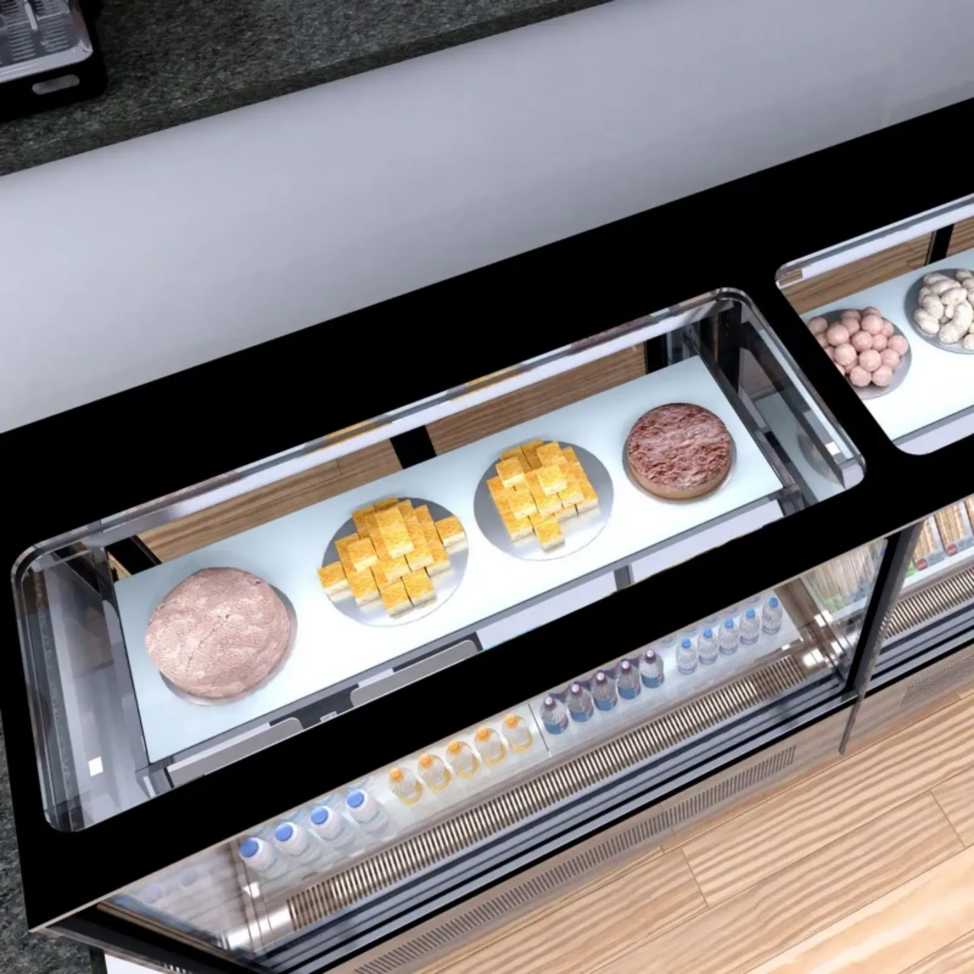 Picture of Interlevin LPD Flat Range Cake Display Cabinet