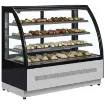 Picture of Interlevin LPD Curved Range Patisserie Cake Display Fridge