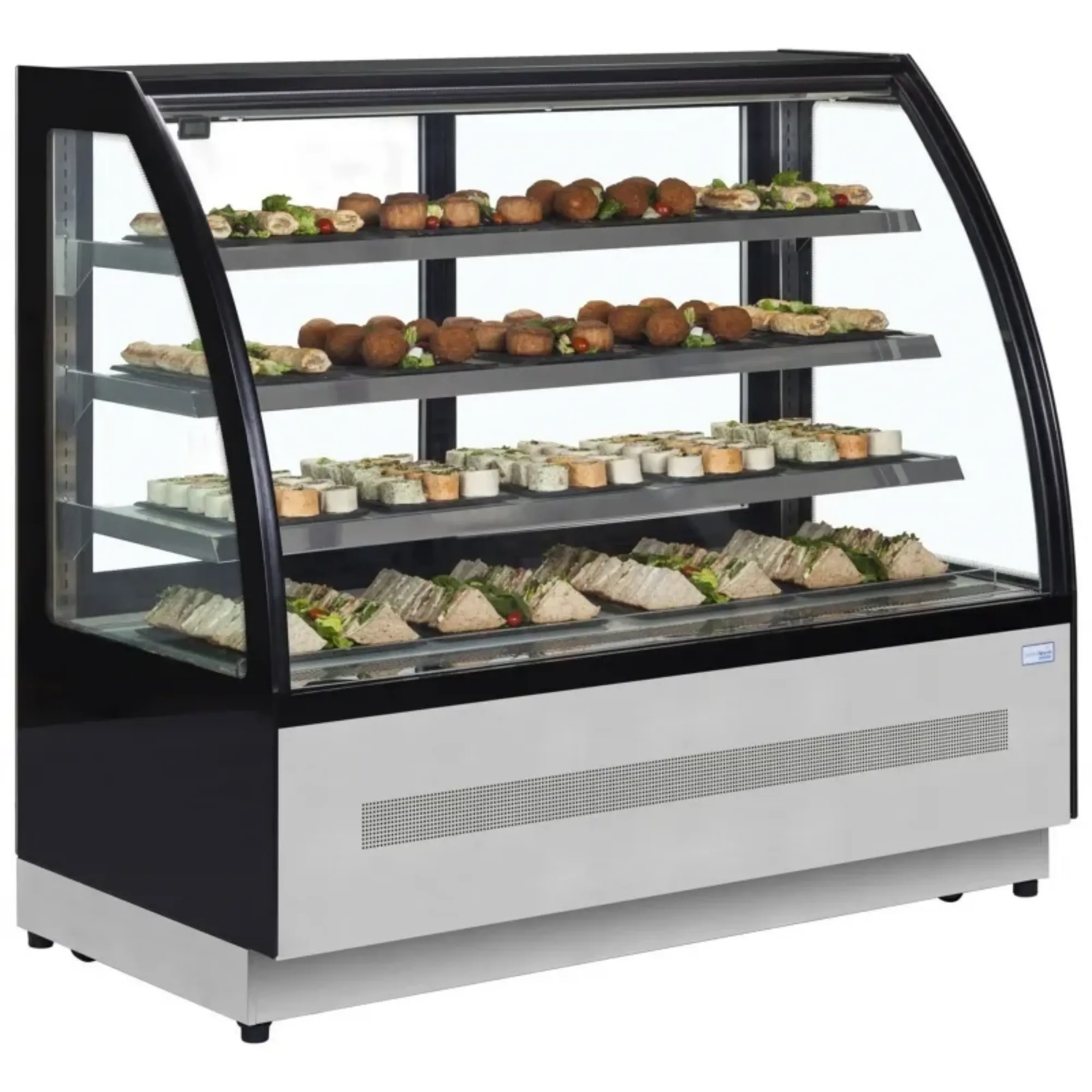 Picture of Interlevin LPD Curved Range Patisserie Cake Display Fridge