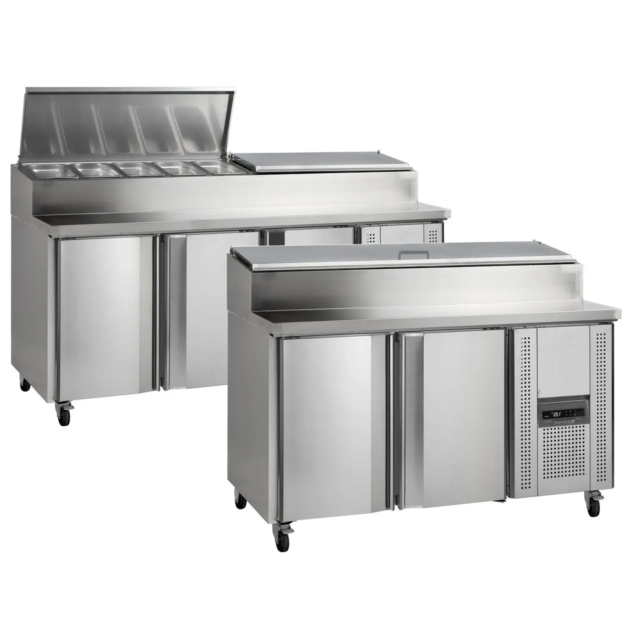 Picture of Tefcold SS-P Range Pizza Prep Counter Fridge