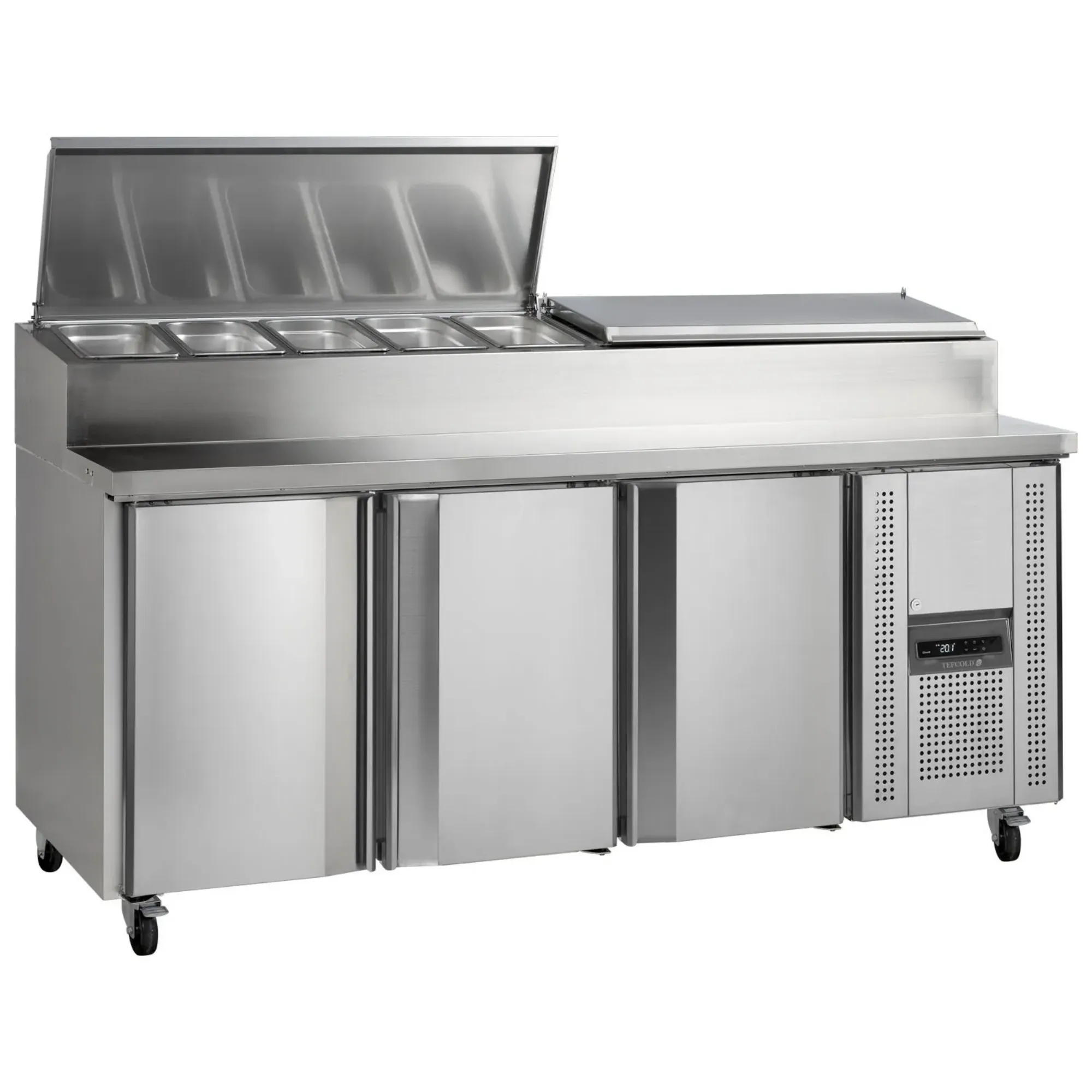 Picture of Tefcold SS-P Range Pizza Prep Counter Fridge