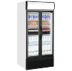 Picture of Tefcold FSC H White Range Glass Door Display Fridge