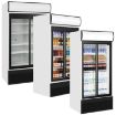 Picture of Tefcold FSC H White Range Glass Door Display Fridge