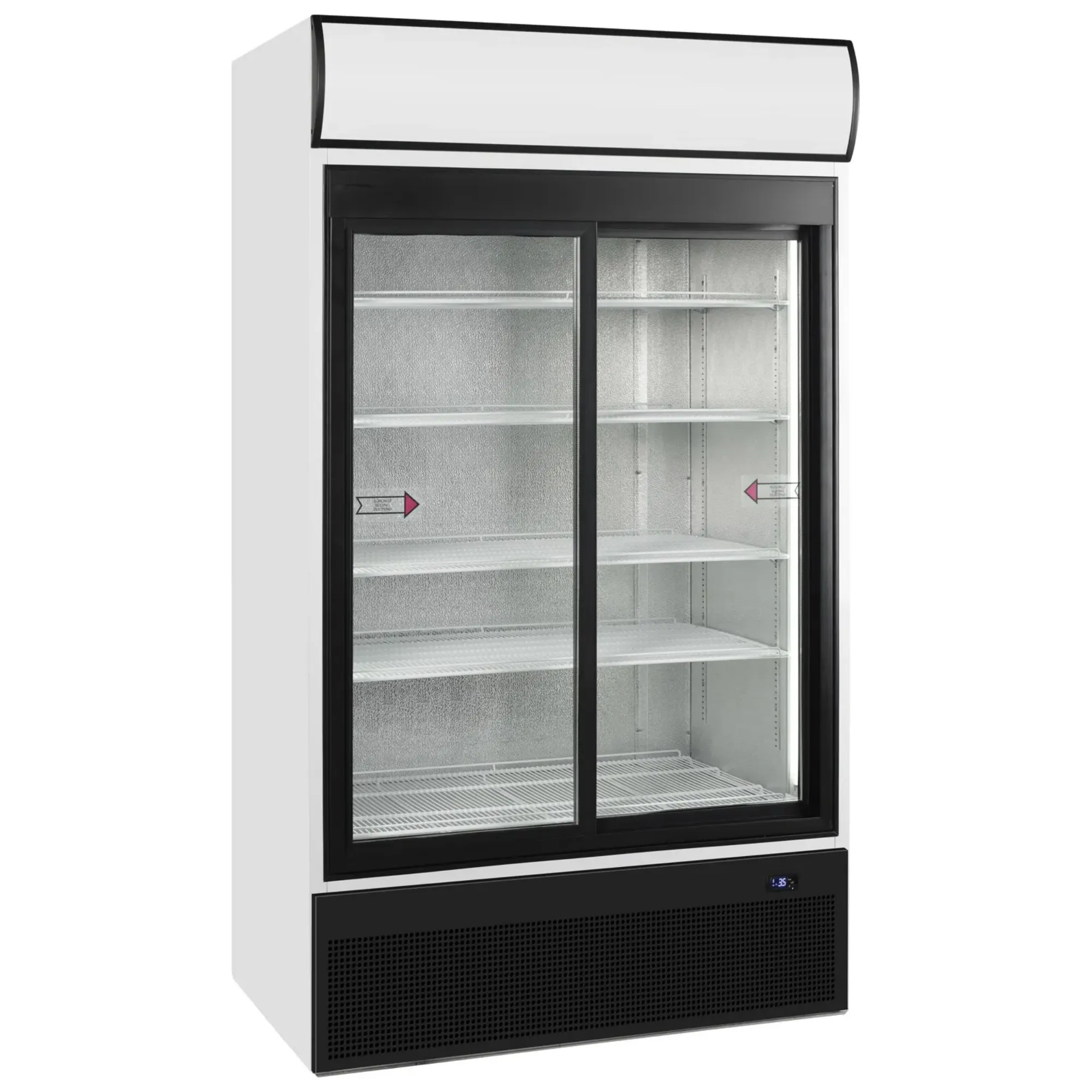 Picture of Tefcold FSC Range Glass Door Display Fridge
