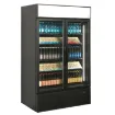 Picture of Tefcold FSC H Black Range Glass Door Display Fridge