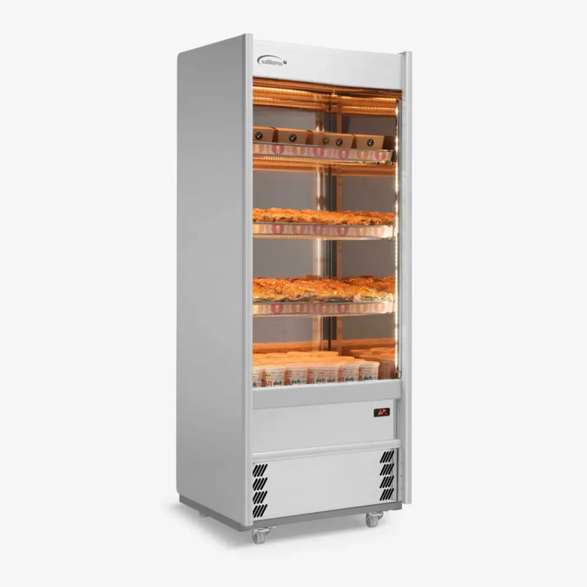 Picture of Williams Gem Heated Multideck - Scarlet XS70 Heated Stainless Hinge