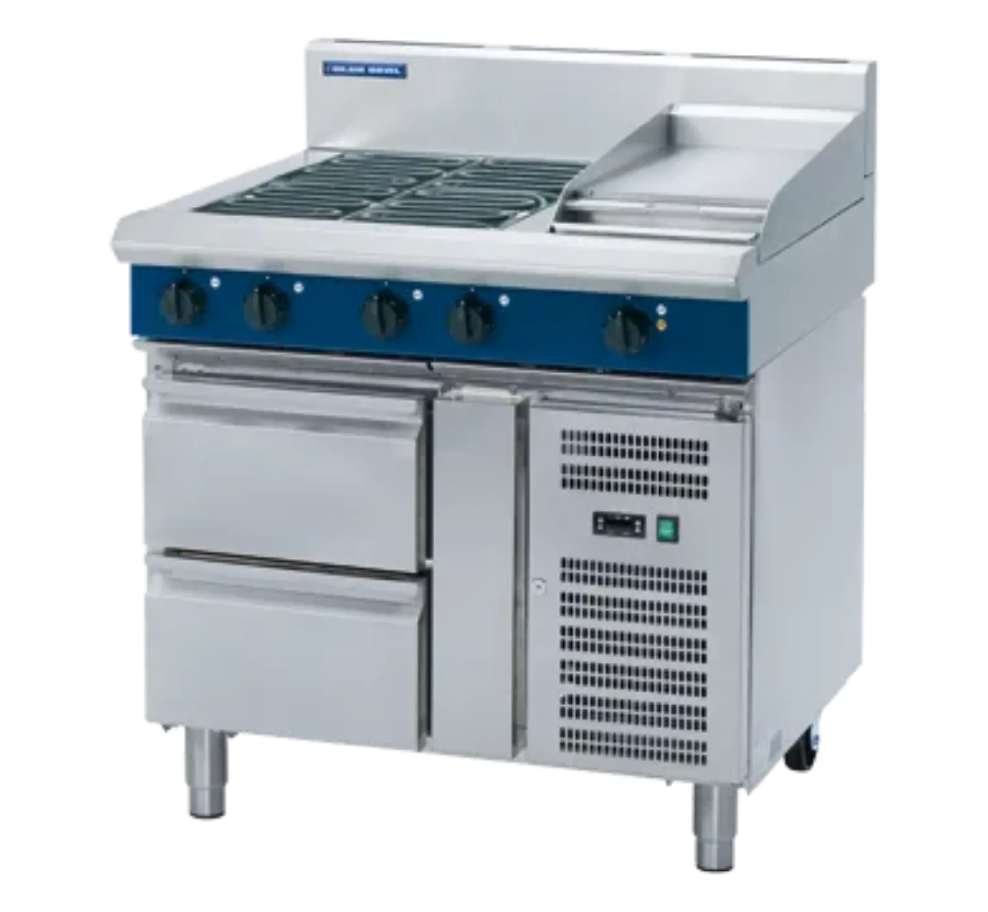 Picture of Blue Seal Evolution Series E516-RB - 900mm Electric Cooktop Refrigerated Base