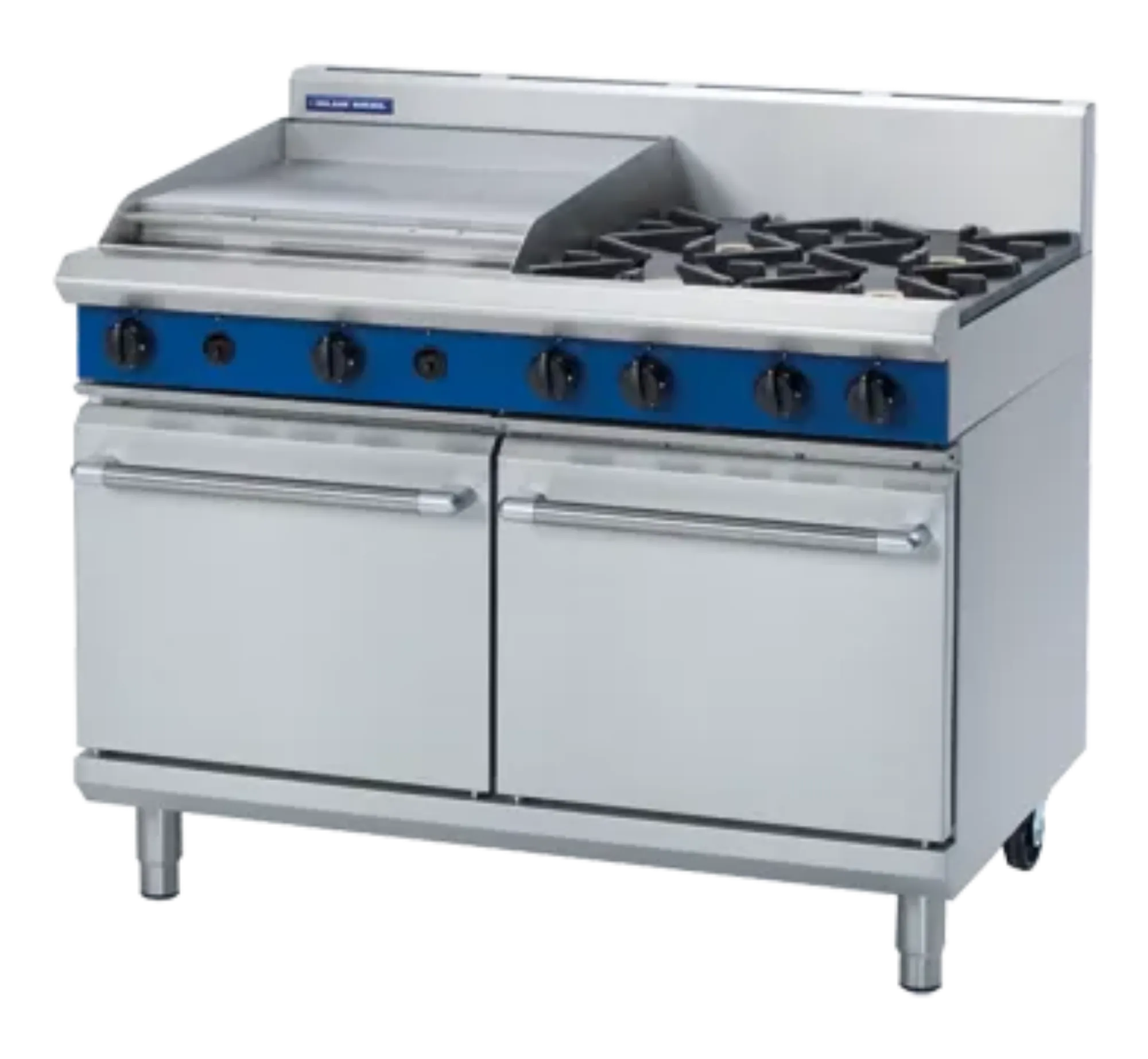 Picture of Blue Seal Evolution Series G528 - 1200mm Gas Range Double Static Oven