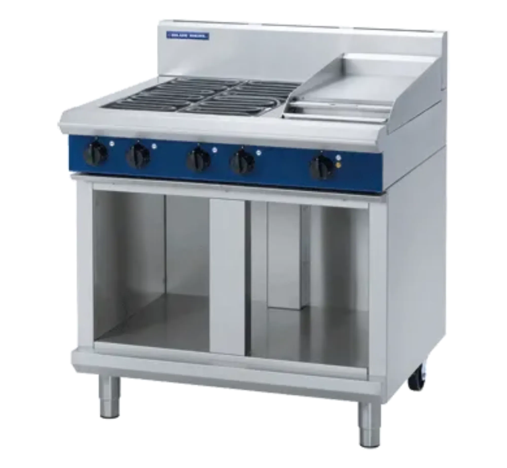 Picture of Blue Seal Evolution Series E516-CB - 900mm Electric Cooktop - Cabinet Base