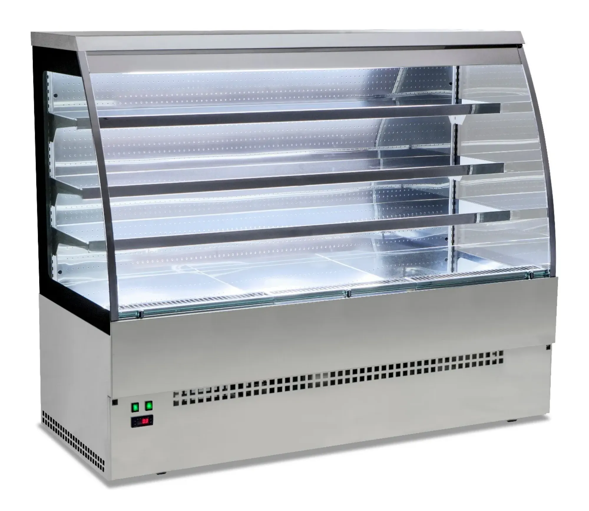 Picture of Sterling Pro EVO SELF Stainless Steel Self Service Curved Patisserie Counter Range