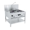 Picture of GAS WOK TABLE 2X17KW + 1X9KW