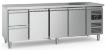 Picture of 700 REFRIGERATED COUNTER 3 DOORS AND 2 DRAWERS  WITH ADJUSTABLE FEET