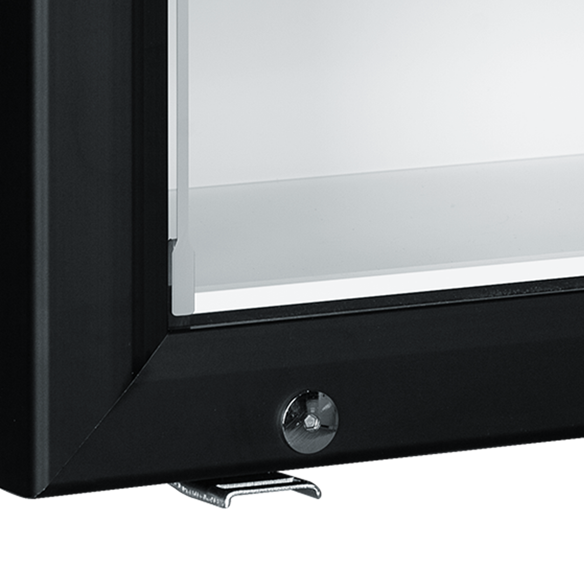 Picture of Tefcold UF50G Black Glass Door Display Freezer