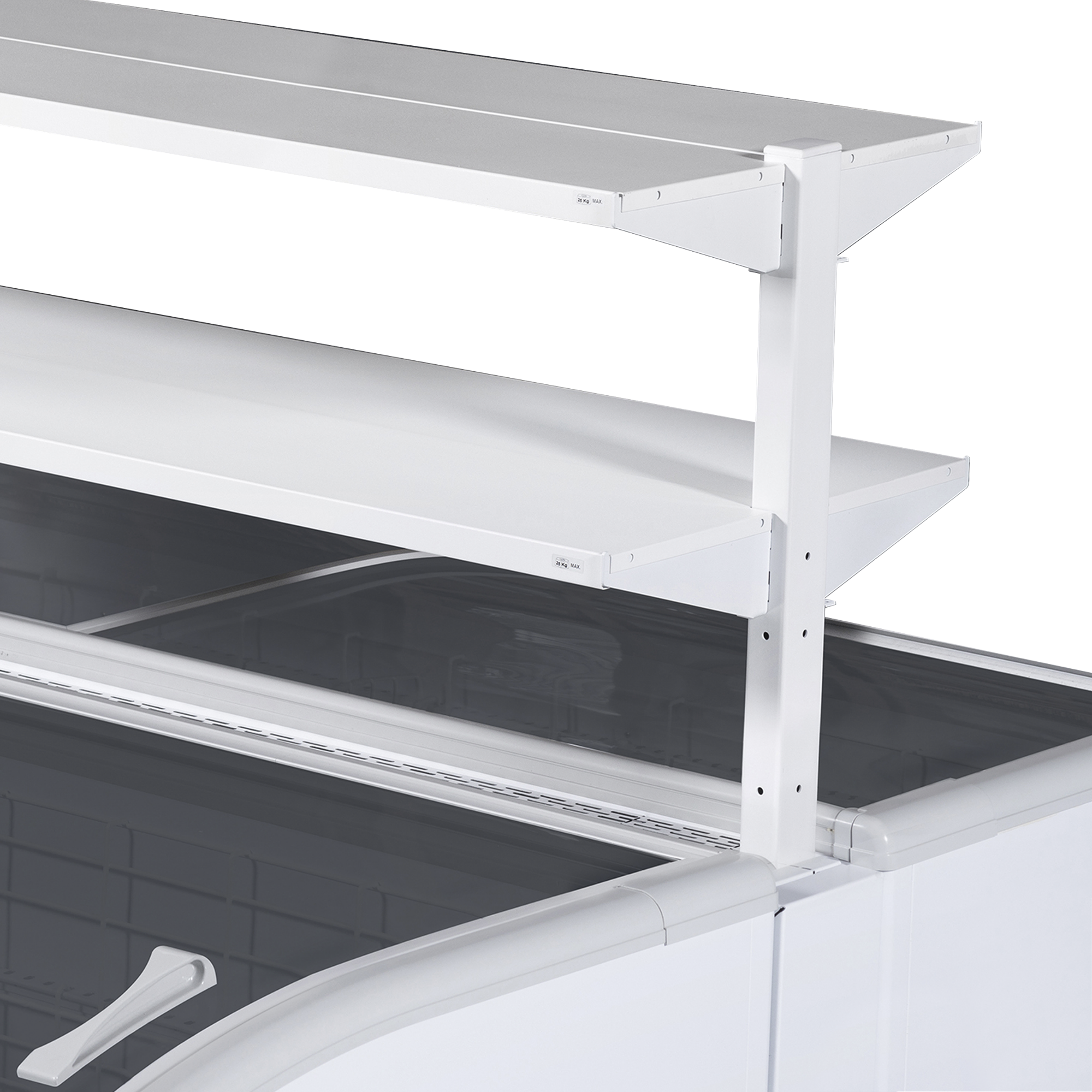 Picture of Arcaboa SUPER 250DE White High Vision Supermarket Freezer