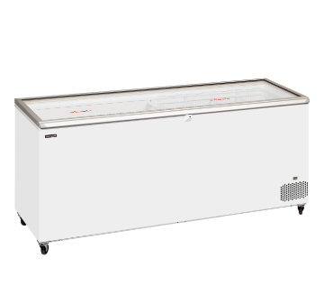 Picture of Tefcold ST701 Hinged Glass Lid Chest Freezer