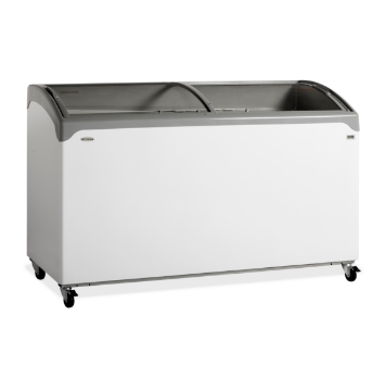 Picture of Tefcold NIC500SCEB Sliding Curved Glass Lid Chest Freezer