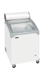 Picture of Tefcold NIC101CP Sliding Curved Glass Lid Chest Freezer - NIC101CP