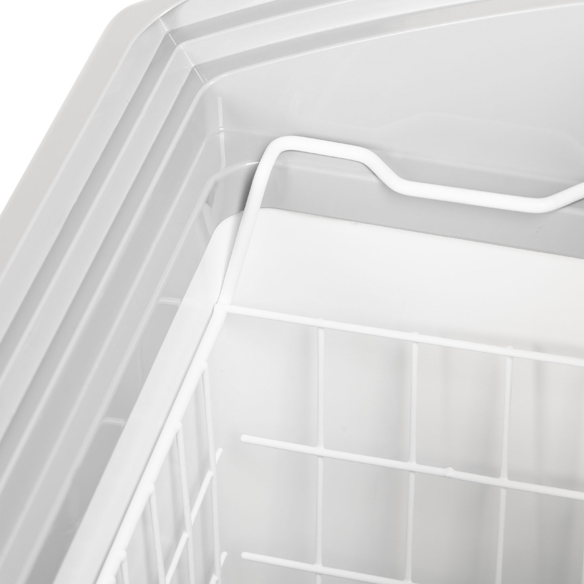 Picture of Tefcold NIC101CP Sliding Curved Glass Lid Chest Freezer