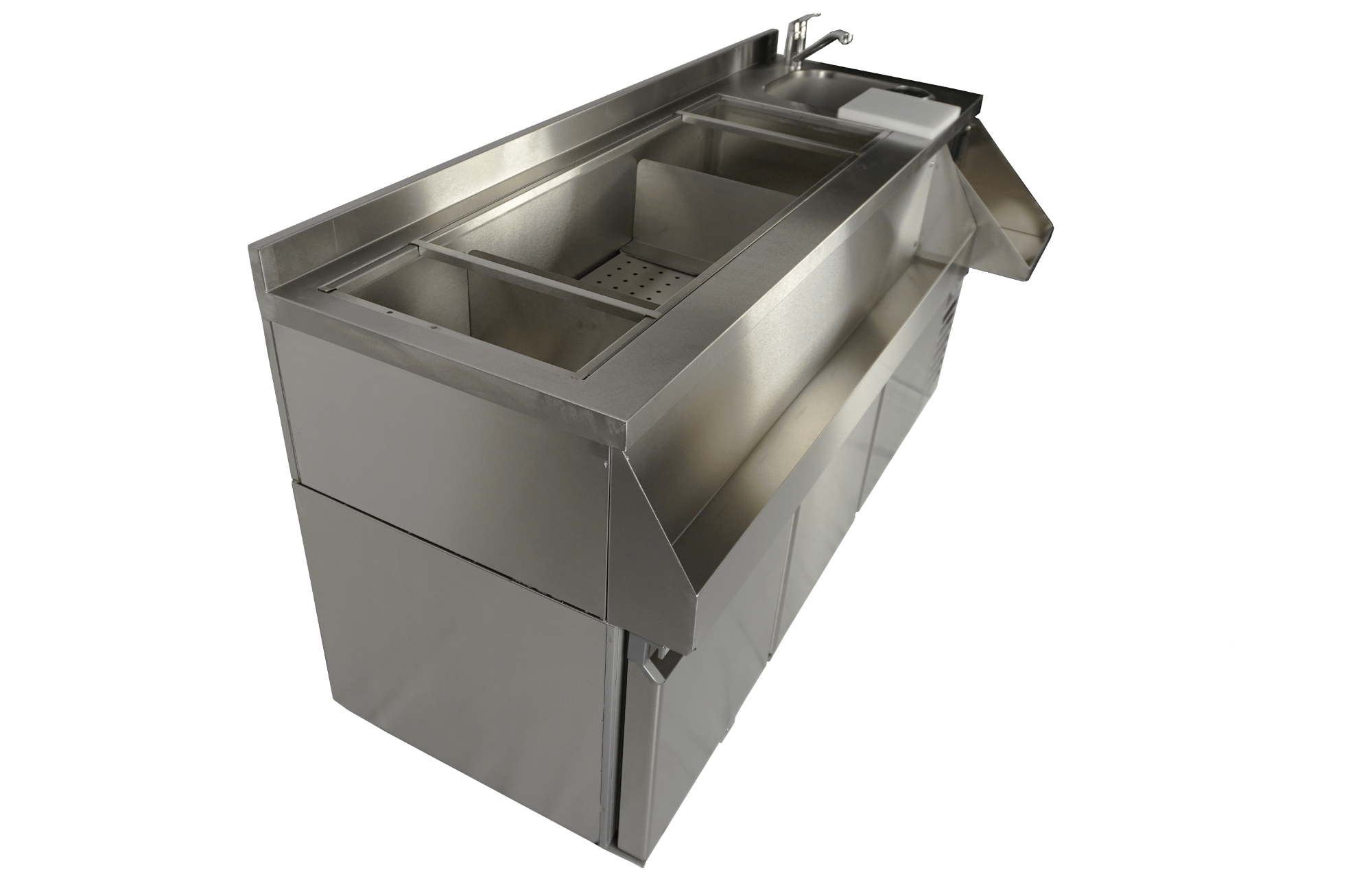 Picture of REFRIGERATED COUNTER 3 DOORS WITH COCKTAIL BAR STATION