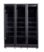 Picture of REFRIGERATOR 3 GLASS DOORS BLACK NAP-1200  *TRANSPORT ON REQUEST*