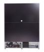 Picture of REFRIGERATOR 3 GLASS DOORS BLACK NAP-1200  *TRANSPORT ON REQUEST*