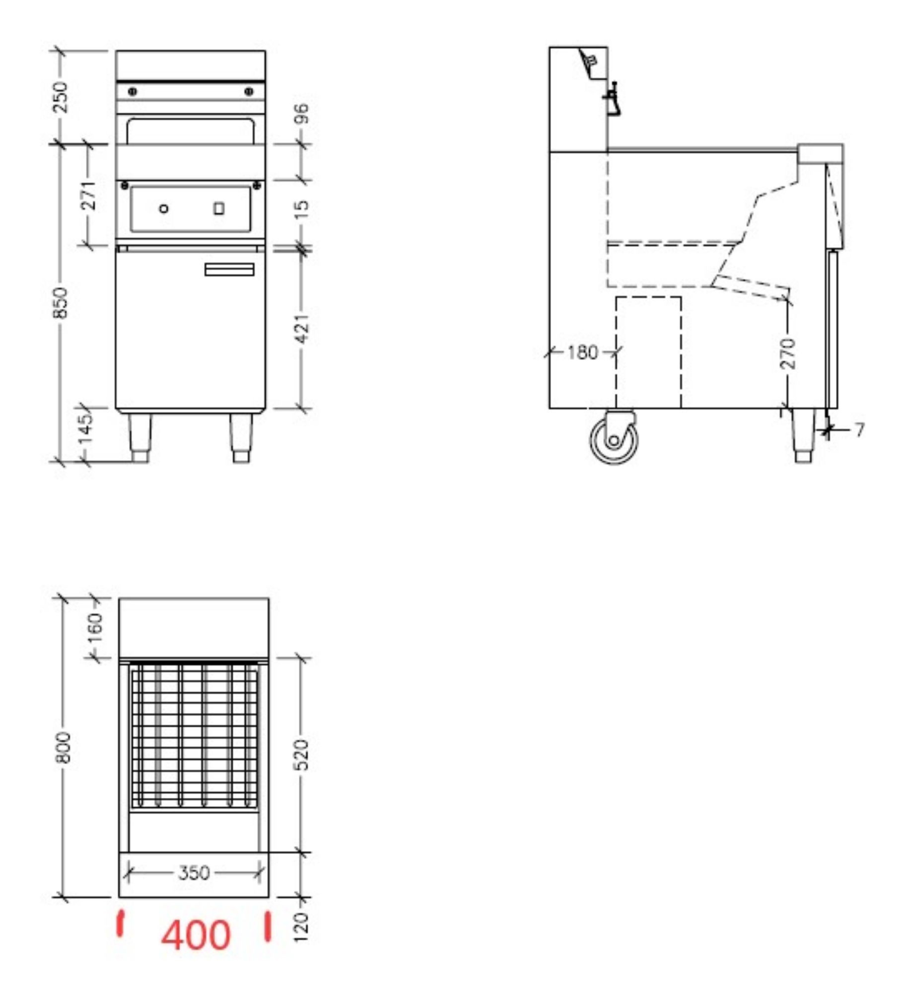 Picture of ELECTRIC FRYER 1X 25L