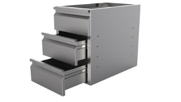 Picture of DRAWERSET 3 DRAWERS FOR TABLE 600