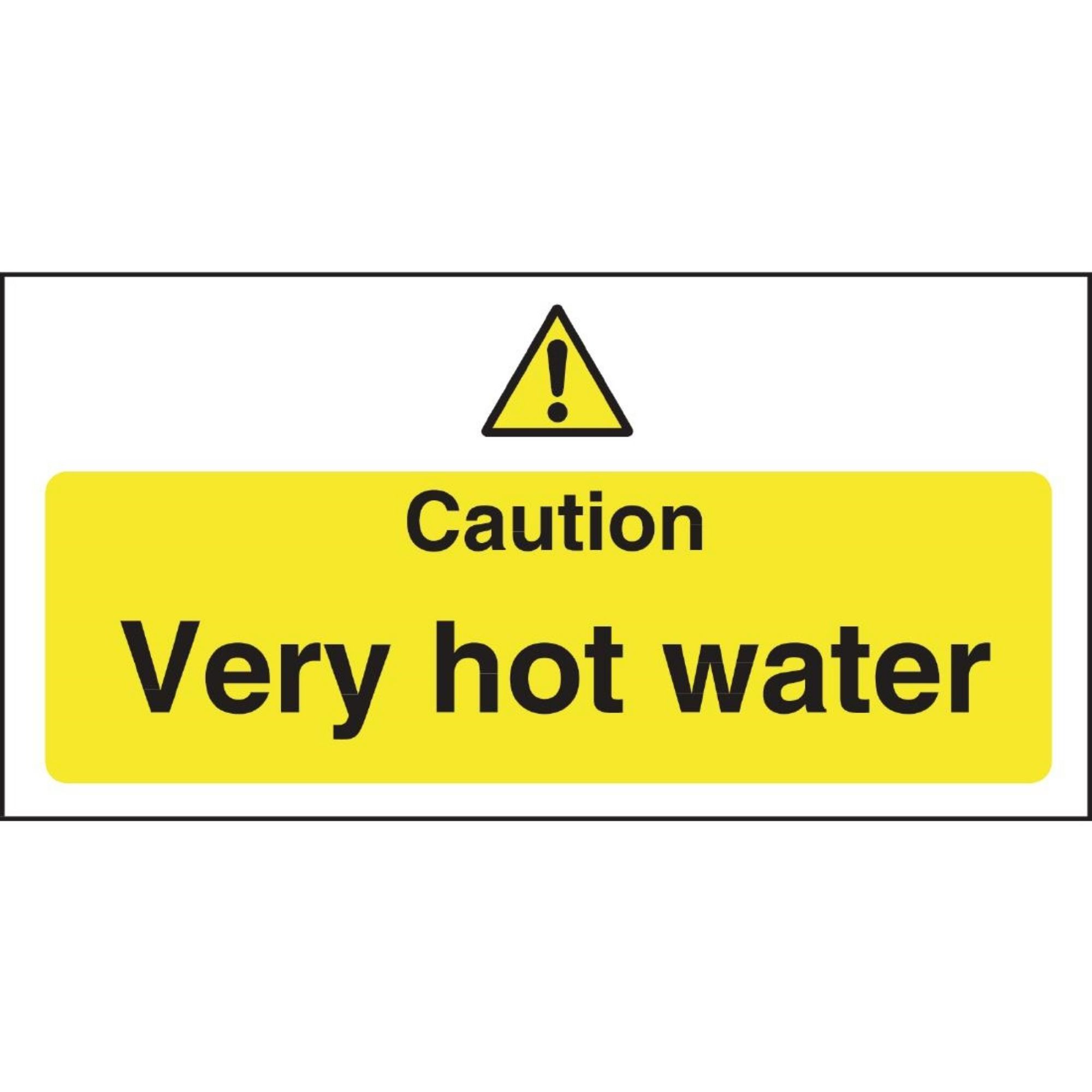 Picture of Vogue Caution Very Hot Water Sign