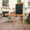 Picture of Securit Floor Standing Chalkboard Easel Teak