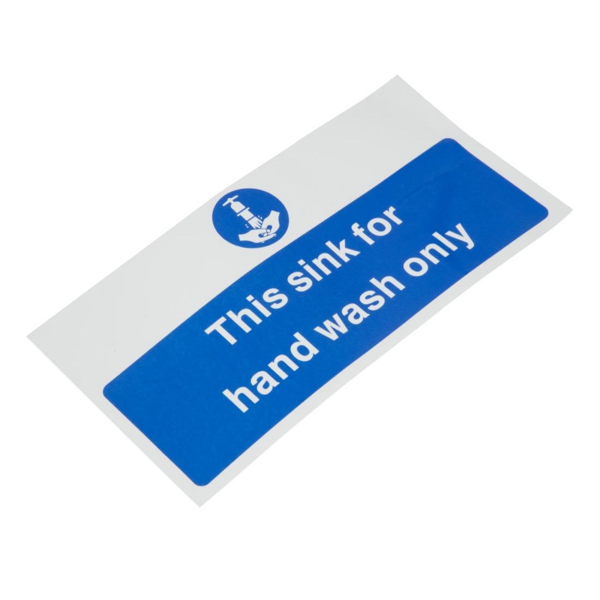 Picture of Vogue Hand Wash Only Sign