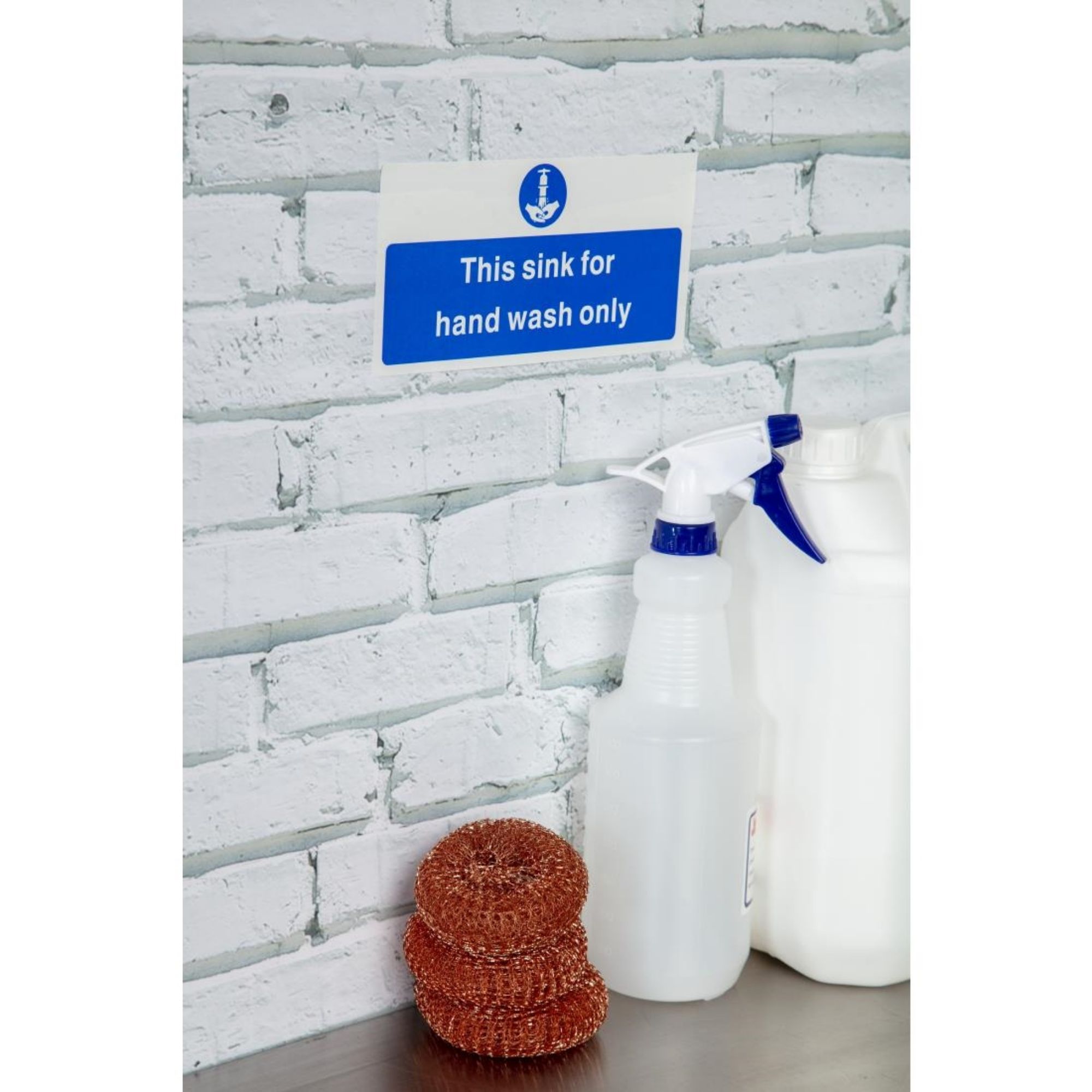 Picture of Vogue Hand Wash Only Sign