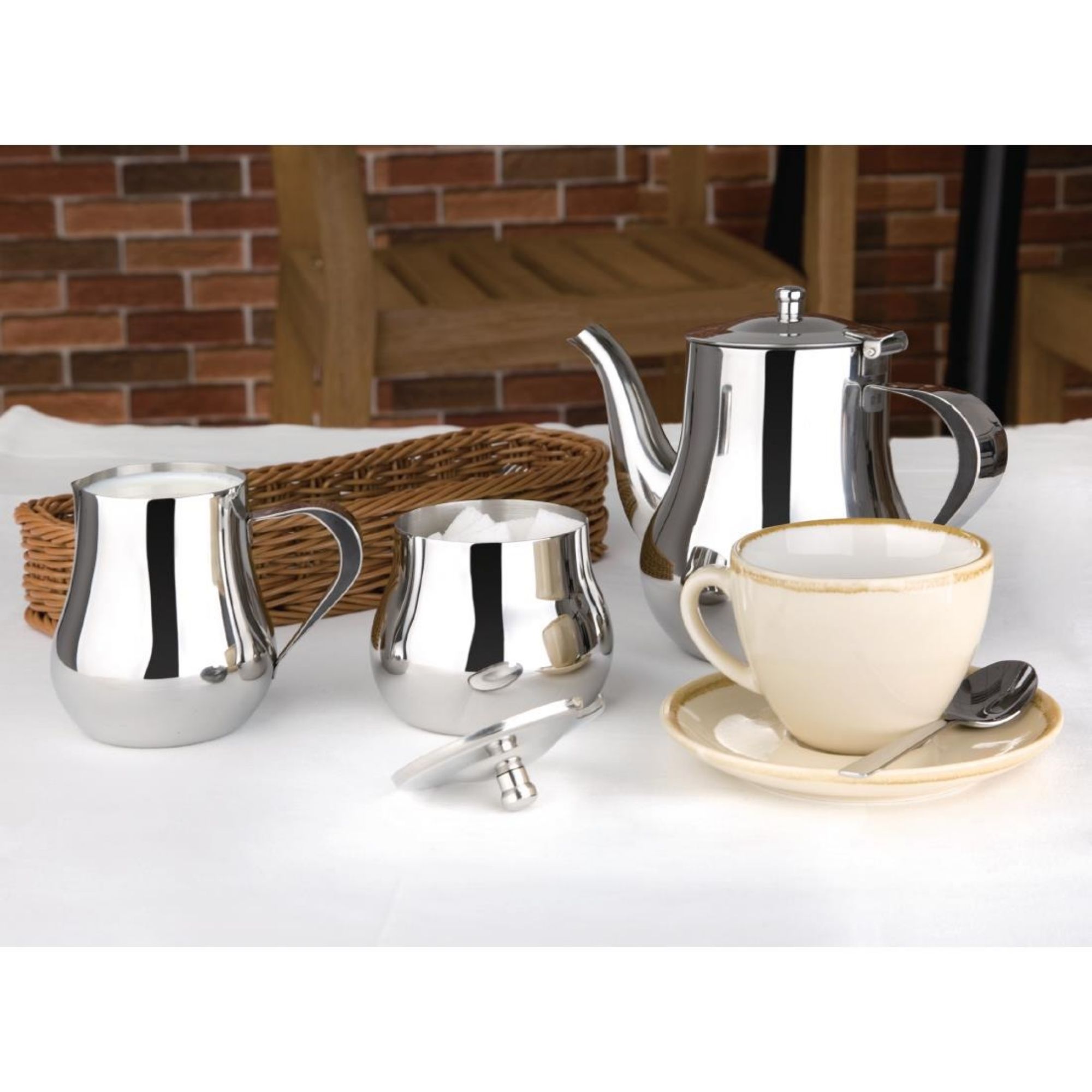 Picture of Olympia Arabian Coffee Pot Stainless Steel 700ml