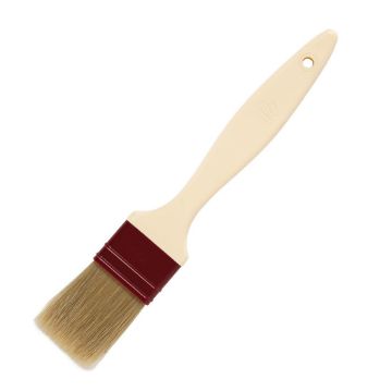 Picture of Matfer Bourgeat Pastry Brush Natural Flat Bristles 4.5cm