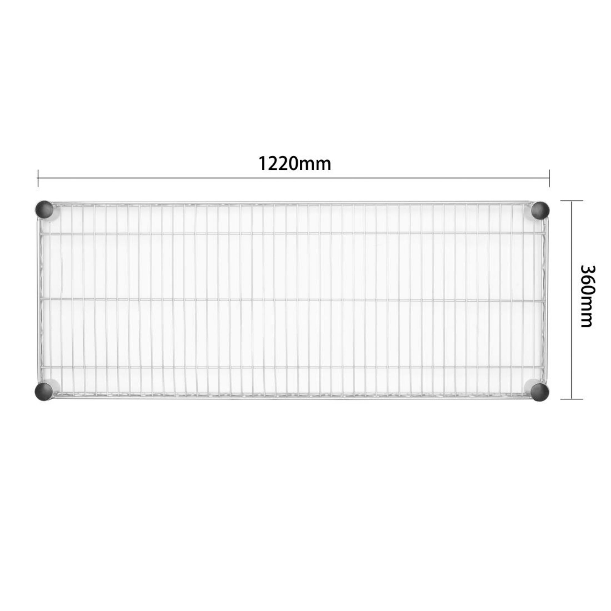 Picture of Vogue Steel Wire Wall Shelf 1220mm