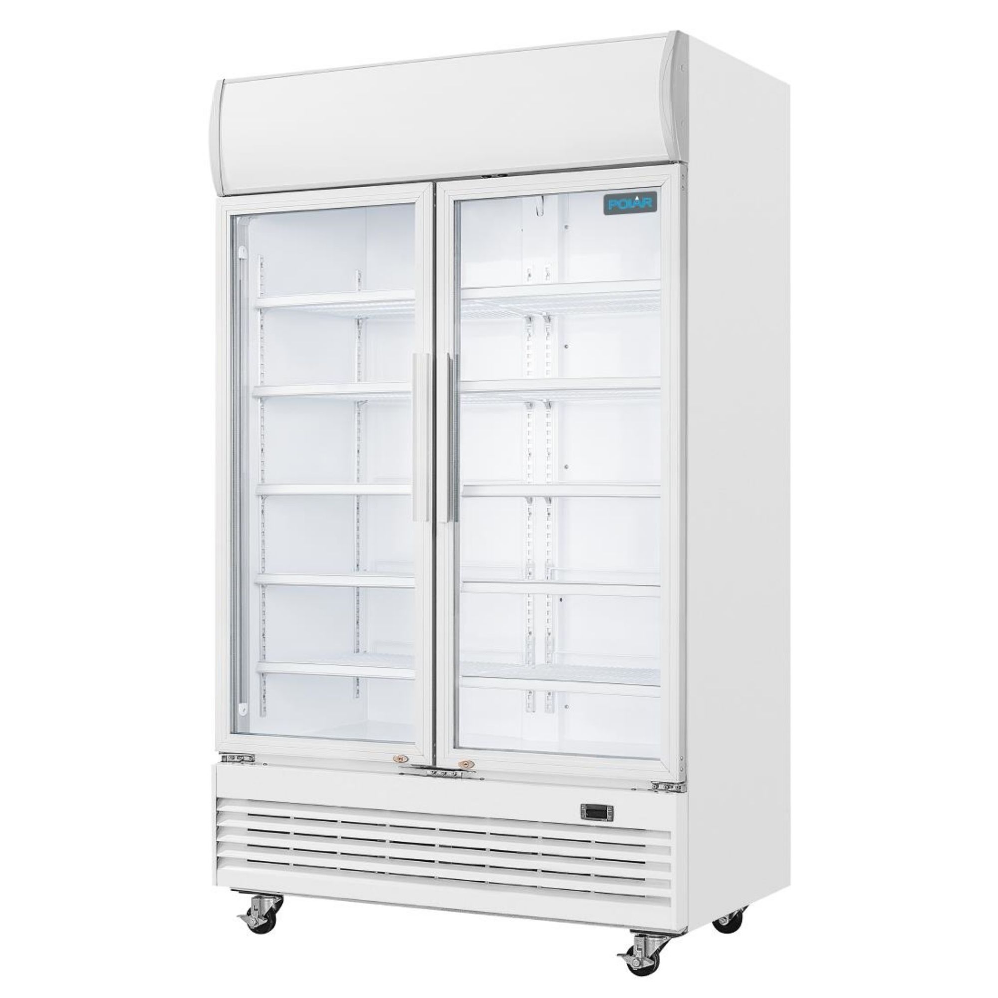Picture of Polar G-Series Upright Display Cooler with Light Box 950Ltr