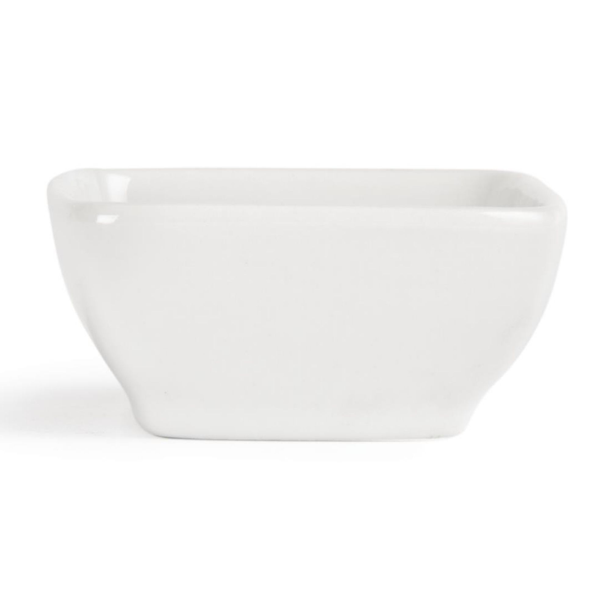 Picture of Olympia Whiteware Miniature Rounded Square Dishes 60mm (Pack of 12)