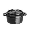 Picture of Vogue Cast Iron Round Mini Pot Black