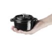 Picture of Vogue Cast Iron Round Mini Pot Black