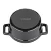Picture of Vogue Cast Iron Round Mini Pot Black