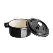 Picture of Vogue Cast Iron Round Mini Pot Black