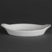 Picture of Olympia Whiteware Oval Eared Dishes 204mm (Pack of 6)