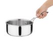 Picture of Vogue Stainless Steel & Aluminium Tri-Wall Saucepan 16cm