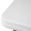 Picture of Bolero HDPE Square Folding Table 3ft White (Single) - Y807