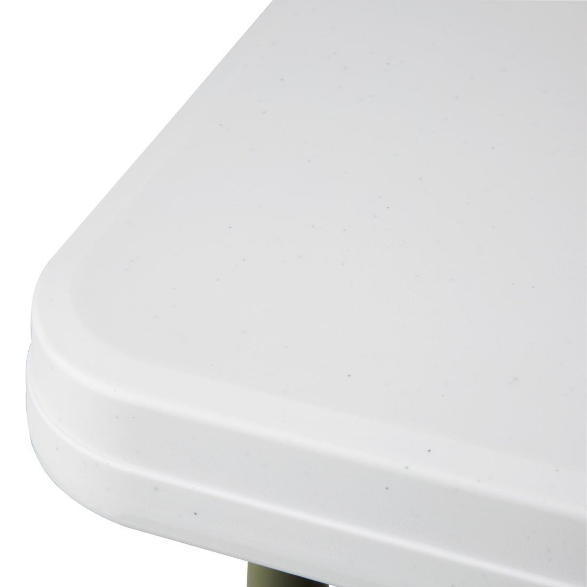 Picture of Bolero HDPE Square Folding Table 3ft White (Single)