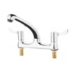 Picture of Vogue Twin Mixer Lever Deck Tap
