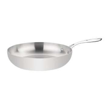 Picture of Vogue Stainless Steel & Aluminium Tri-Wall Frying Pan 28cm