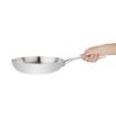 Picture of Vogue Stainless Steel & Aluminium Tri-Wall Frying Pan 24cm