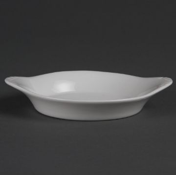 Picture of Olympia Whiteware Round Eared Dishes 156x 126mm (Pack of 6)